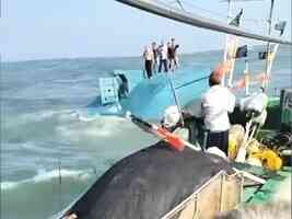 湛江一漁船在海南翻覆 5人獲救1人遇難