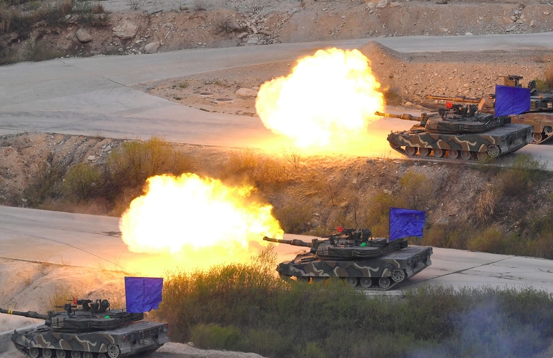 加強戰備 美韓舉行為期一周的聯合射擊演習