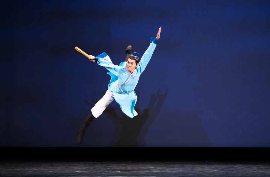 【圖攝】第九屆中國舞歐美初賽少年男子組風采