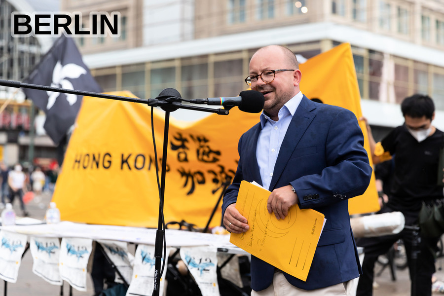 德國歐洲議員聲援香港人：自由終將獲勝