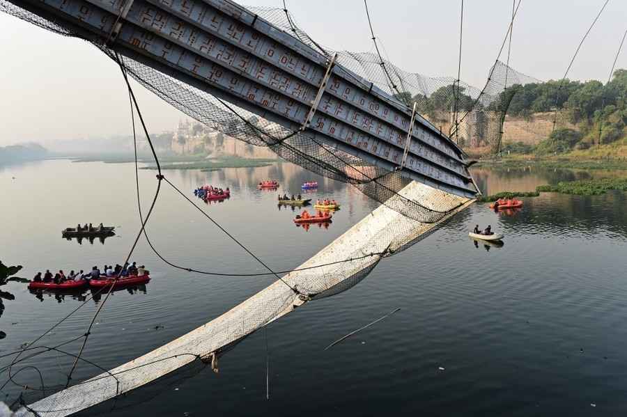 印度「斷橋」慘案至少134人死 9人被捕