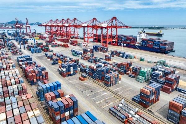 中國九月對美國出口同比下跌27%