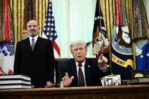 特朗普:重開霍爾木茲海峽 才考慮伊朗總統停火要求