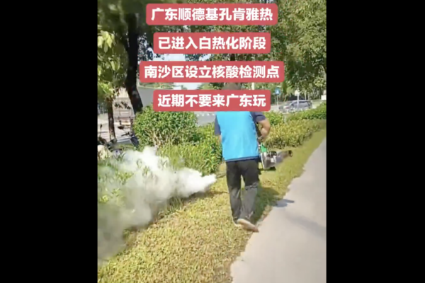 廣東封菜地防基孔肯雅熱 極端防疫被批荒唐