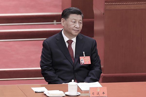 中國問題專家認為，習近平可能將面臨他執政以來最大的危機。圖為2022年10月16日習近平在中共二十大上。（Lintao Zhang/Getty Images）