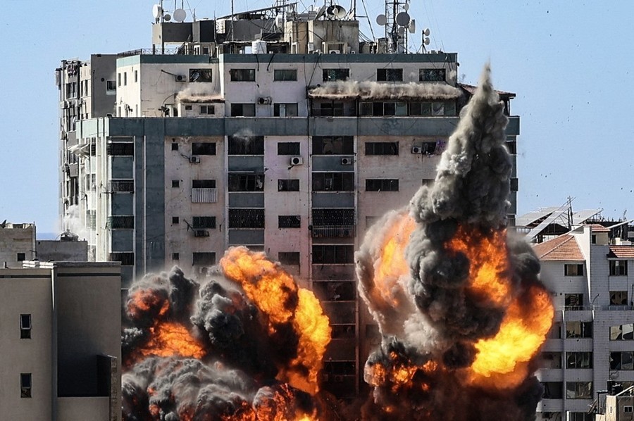 【以巴衝突】加沙媒體大樓被炸 布林肯指已獲更多情報