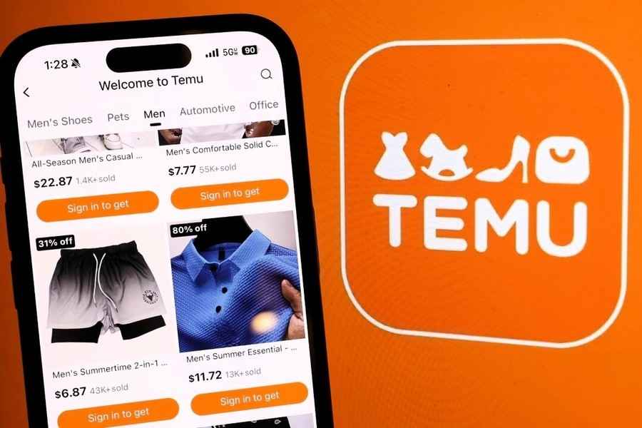 Temu應用程式被美國指控盜竊用戶數據