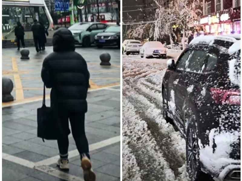 斷崖式降溫 重慶等地一夜入秋 內蒙古飄雪