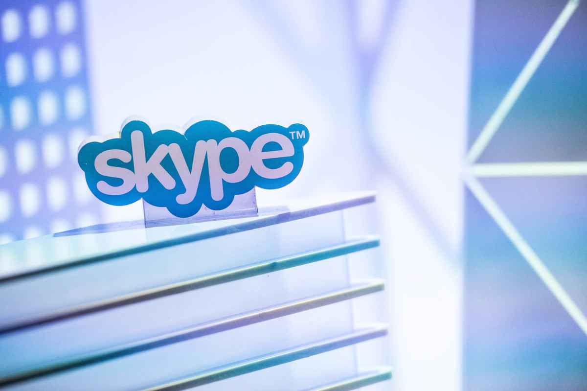在Skype輸入北京認為的敏感詞彙，數據就會被導向至中國的服務端。 （David Ramos/Getty Images）