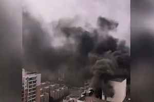 西安高層住宅起火 致5死