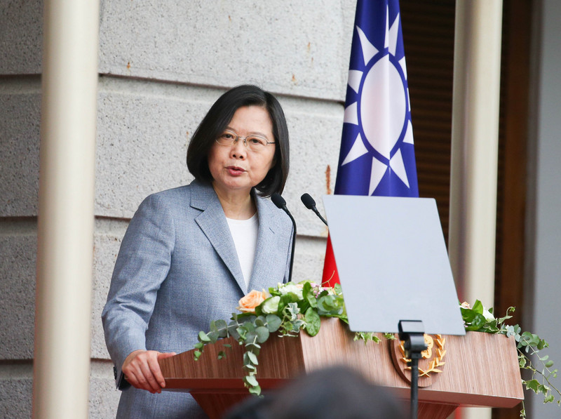 蔡英文：台灣不會坐視自由人權在香港倒退