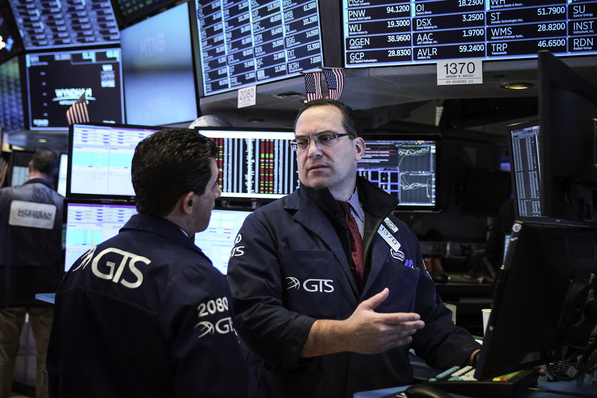 近來，中概股在美國股市維持跌勢。（Drew Angerer/Getty Images）
