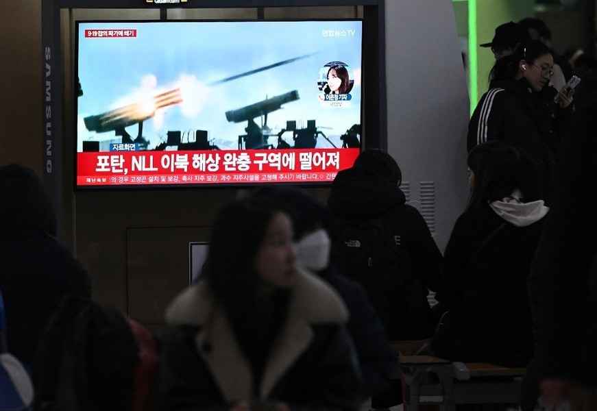 挑釁升級 北韓再發射六十多枚炮彈