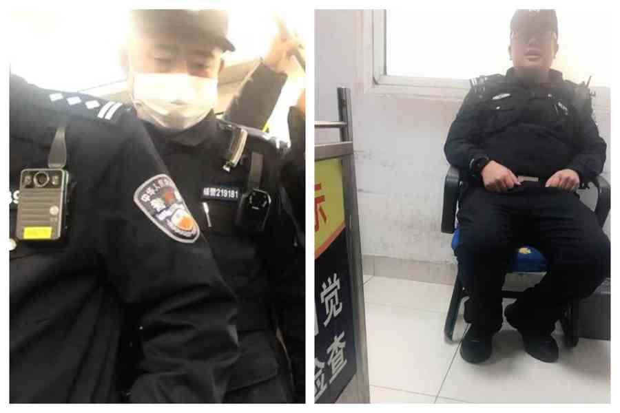 維權律師在北京地鐵站遭警察騷擾 細節曝光
