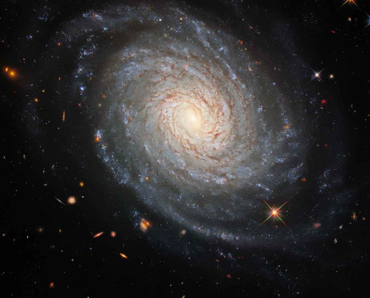 NGC 976星系。（ESA/Hubble & NASA）