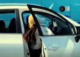 青島女開「越野路華」插隊追尾還打人 引熱議