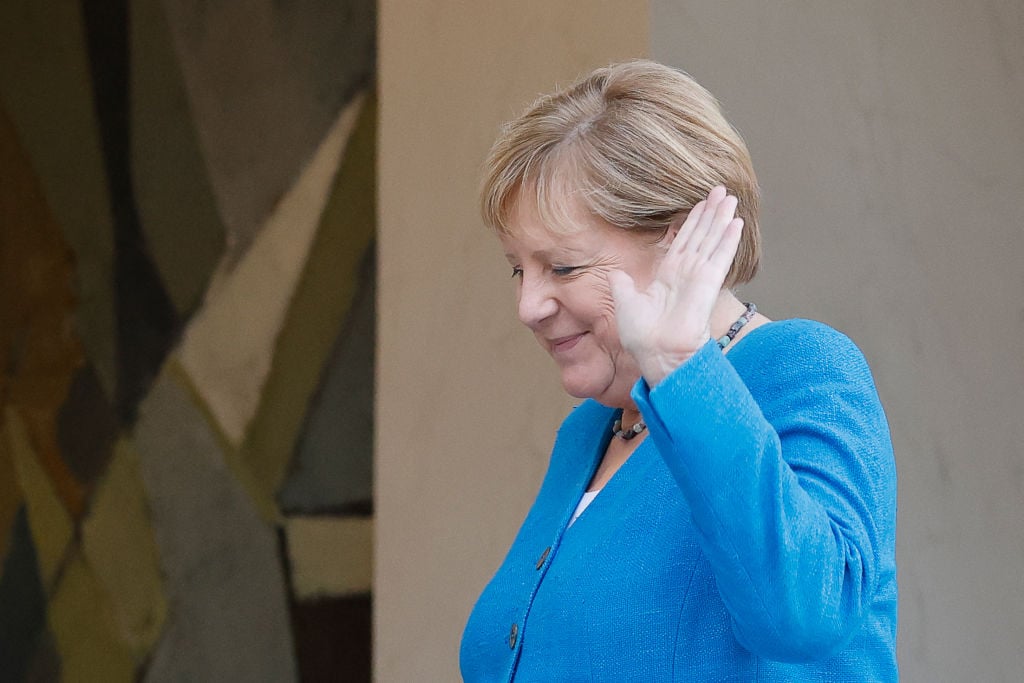 執政16年，德國首位女總理默克爾即將卸任。(LUDOVIC MARIN/AFP via Getty Images)