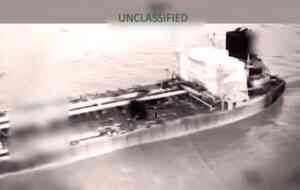 美國在加勒比海又扣押一艘油輪 影片曝光