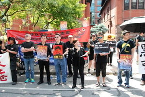 多倫多市港人遊行集會 聲援香港反送中