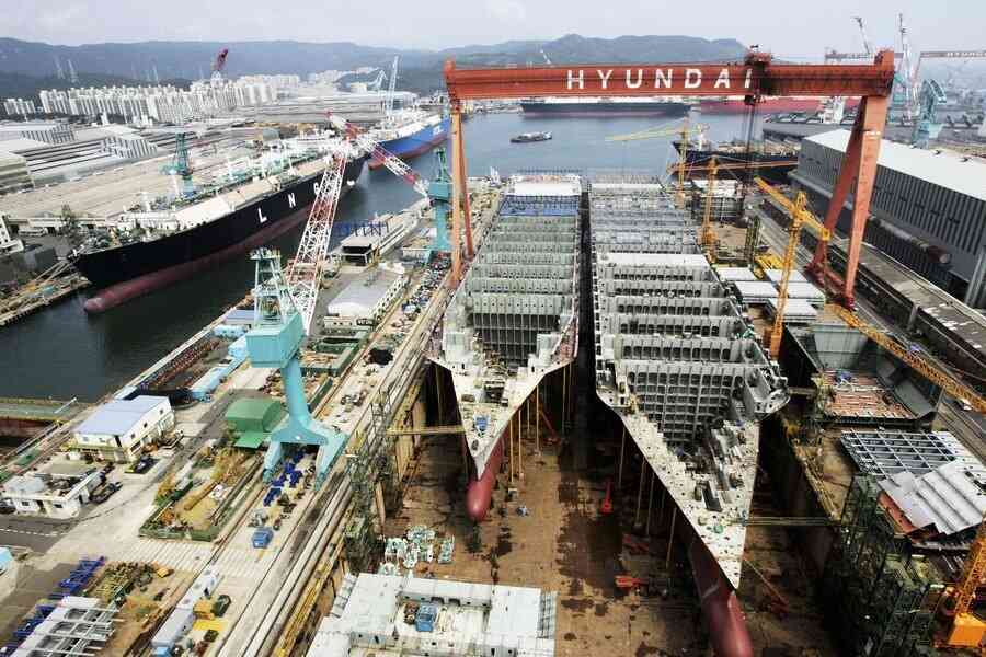南韓對美造船業投資千億 分析：助重振美海軍