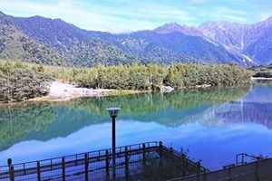 美如仙境的日本上高地