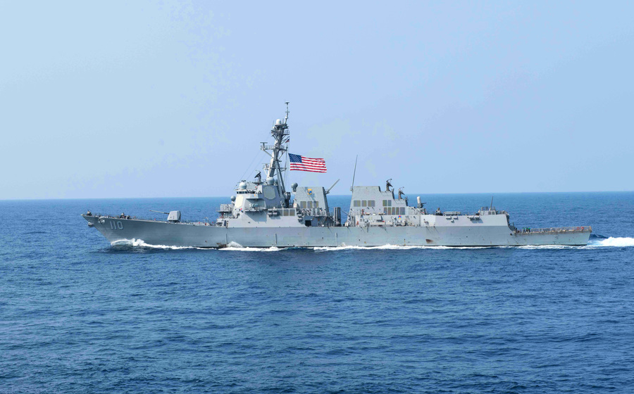 美艦穿越台海常態化 北京回應「有氣無力」