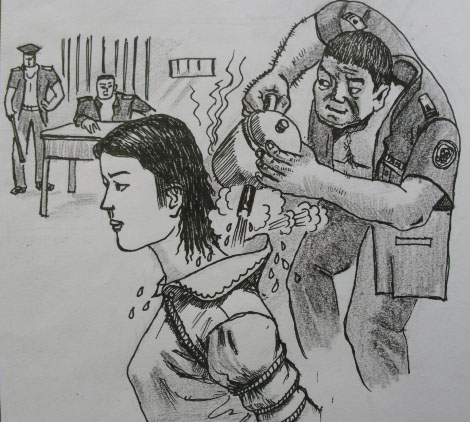 沸水燙後背 錦州老人在遼寧女監遭受折磨