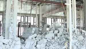 廣東土豪買同樓層42套房 野蠻裝修導致牆裂