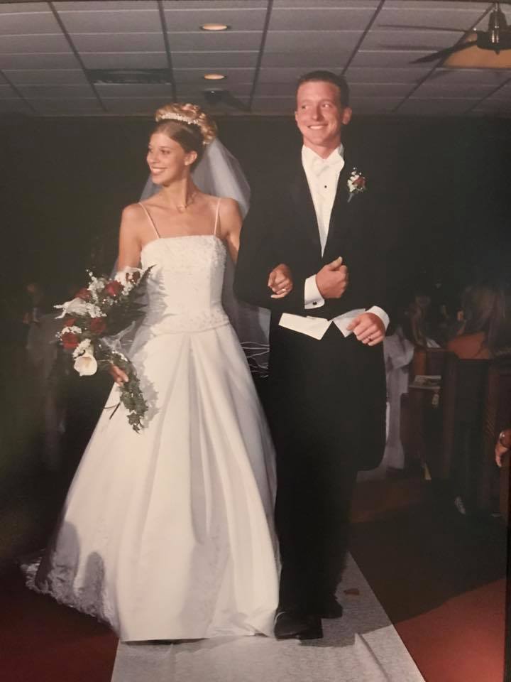 喬恩和艾琳於2002年結婚。（來自史蒂夫，由艾琳提供）