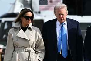 特朗普啟程飛往梵蒂岡參加教宗葬禮