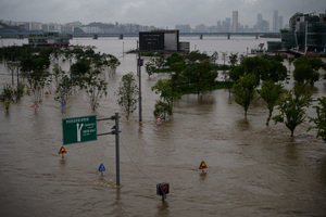 組圖：南韓洪水山泥傾瀉致14人死 千餘人疏散