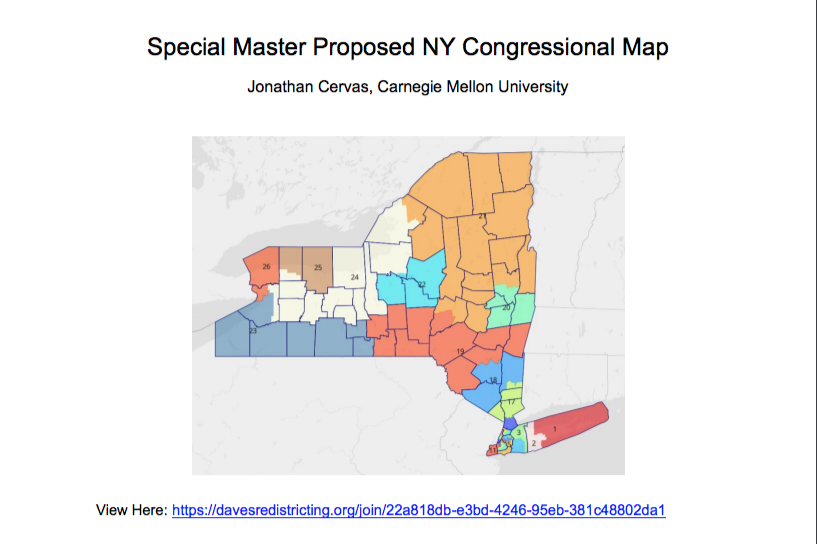 中期選舉｜紐約中立專家重劃選區地圖 搖擺區增多更公平