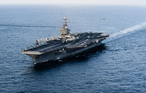 伊朗用航母模型演習？美軍：可應對海上威脅