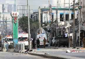 索馬里首都連環汽車爆炸 100死300傷