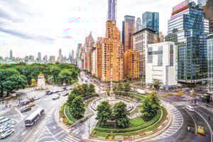 紐約聖誕季旅行 哥倫布圓環城市漫步