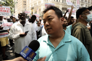 收入下降50% 紐約Uber司機上街抗議「被迫停工」