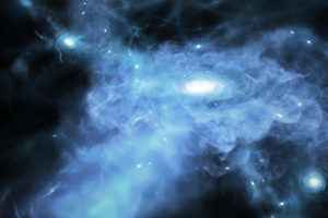 科學家發現宇宙初期星系進食氣體催生恆星