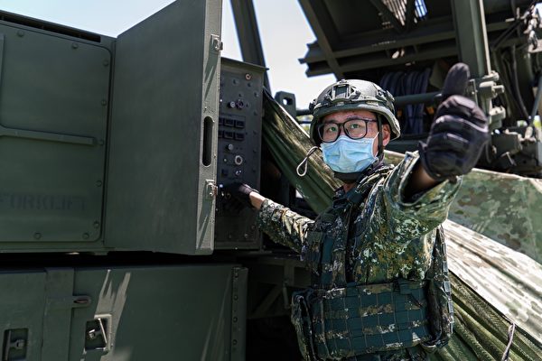 2022年8月6日，中華民國空軍防空導彈部隊官兵完成戰備整備。（軍聞社提供）