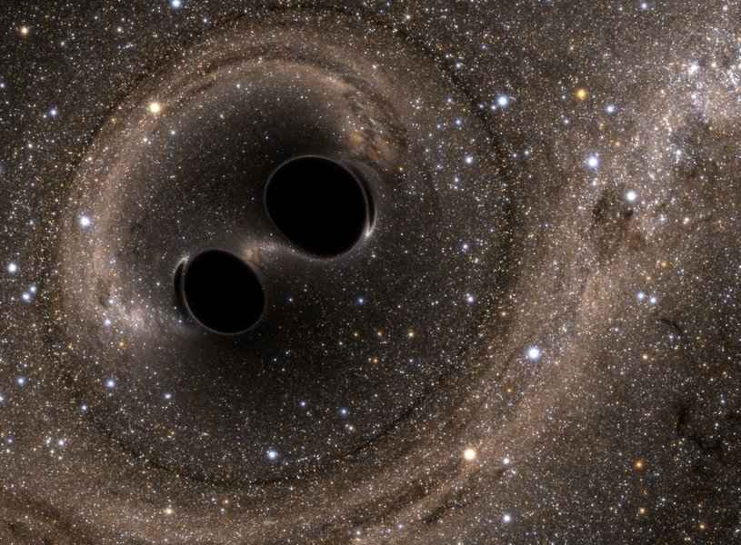 黑洞合併產生巨大後座力 把自己踢出宿主星系