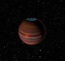 天文學家發現一顆流浪行星有強烈極光
