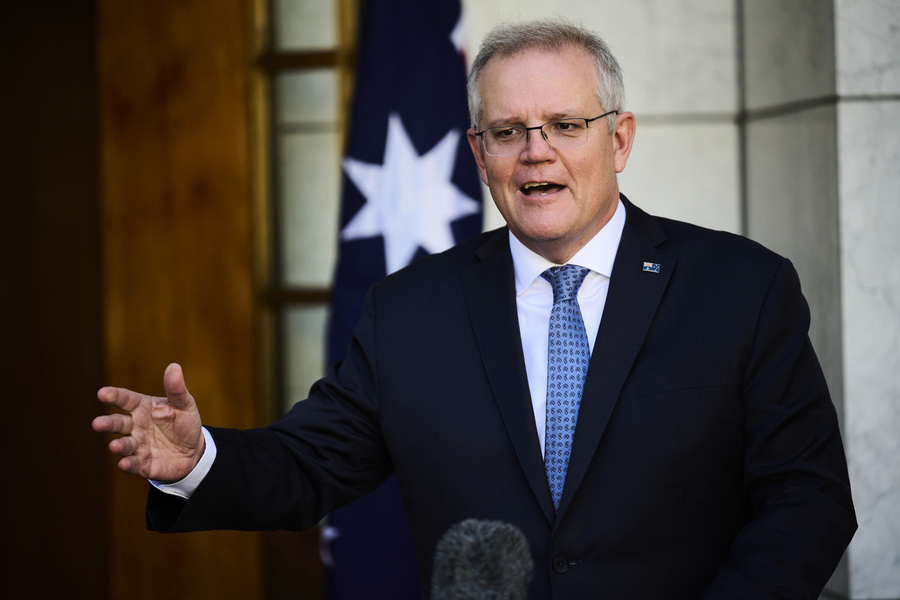 澳洲總理聯大演講再次呼籲查清疫情源頭