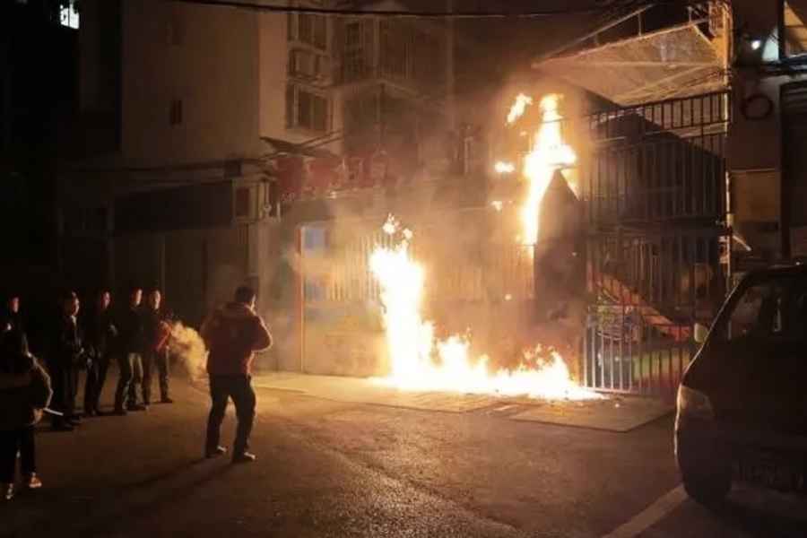 貴州接連火災 煙花引燃幼兒園、點燃居民家