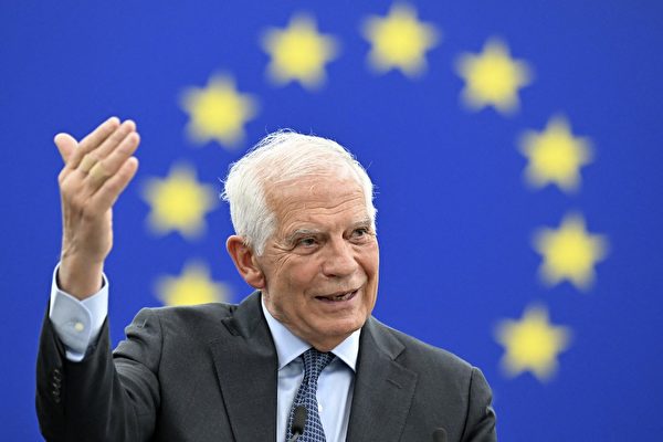 歐盟外交政策負責人博雷利（Josep Borrell）周二（2023年4月18日）表示，「台灣對歐洲至關重要」。（Frederick Florin/AFP）