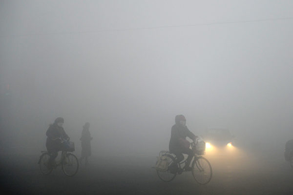 中國今年頭兩個月空氣質量大幅惡化