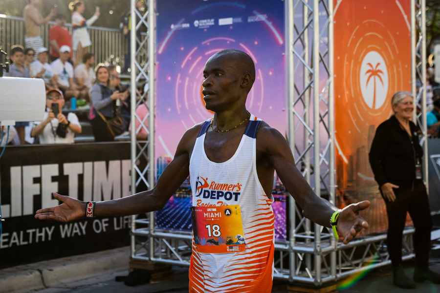 2023年邁阿密馬拉松賽 肯尼亞選手奪冠（多圖）