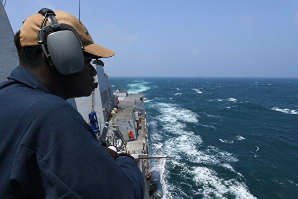 繼穿越台海後 美導彈驅逐艦通過南海西沙群島