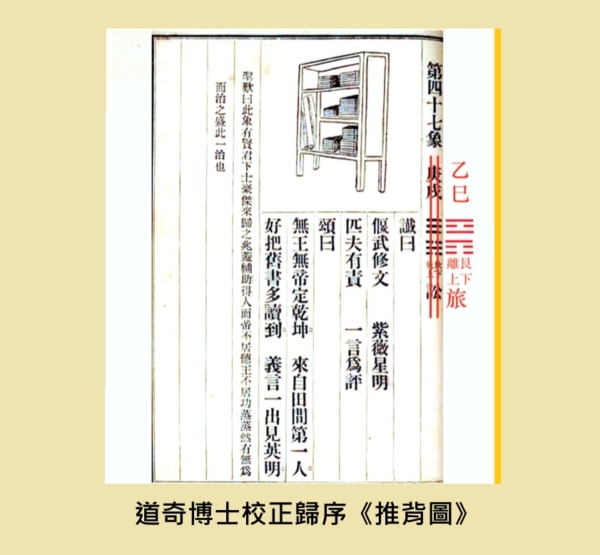 道奇博士校正歸序《推背圖》第47象。(道奇製圖/大紀元)
