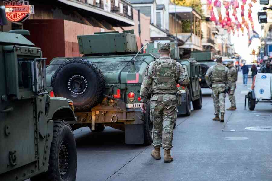 特朗普政府向路州部署350名國民警衛隊