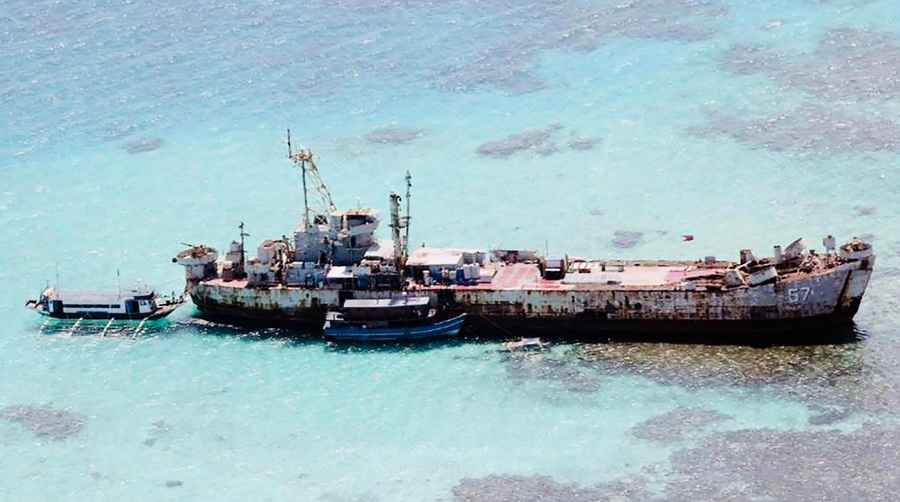 菲律賓抗議中共船隻在菲海域非法工作