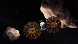 探索小行星 Lucy探測器太陽能板出故障